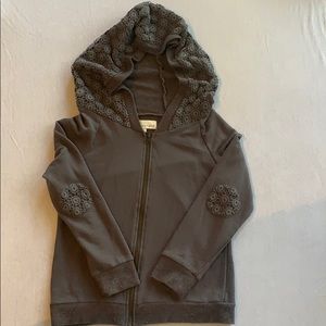 Vintage Havana zip up sweater jacket